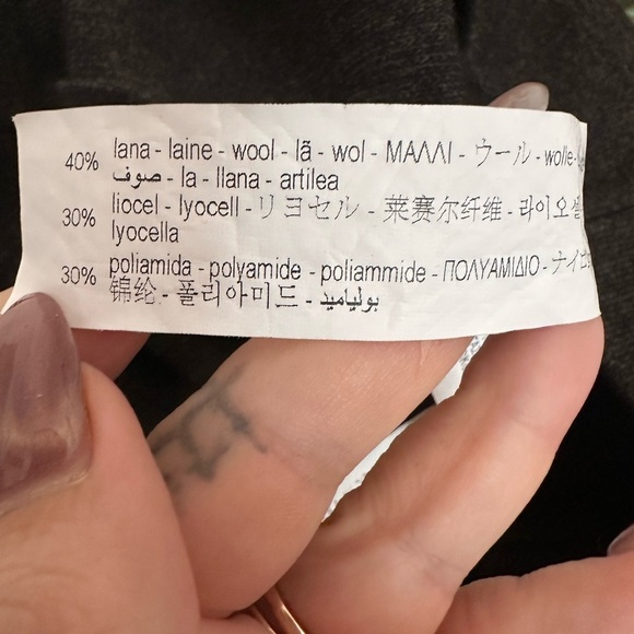 Zara Olive Long Sleeve Dress - Picture 7 of 7